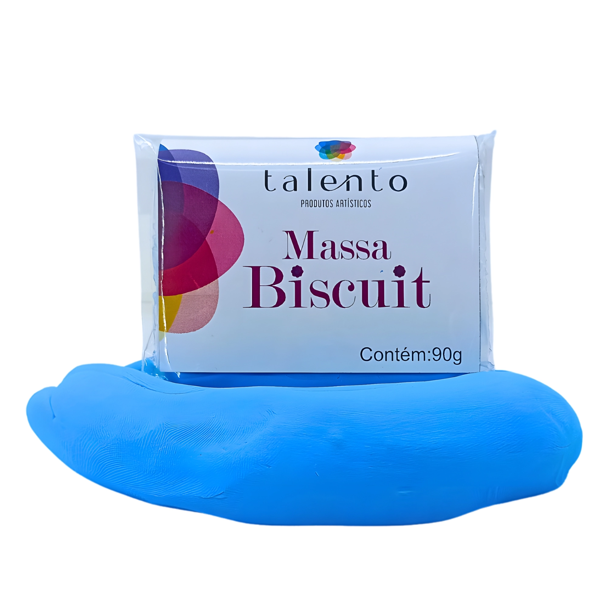 Massa Biscuit Azul Planeta 90g 7908423122466 Talento