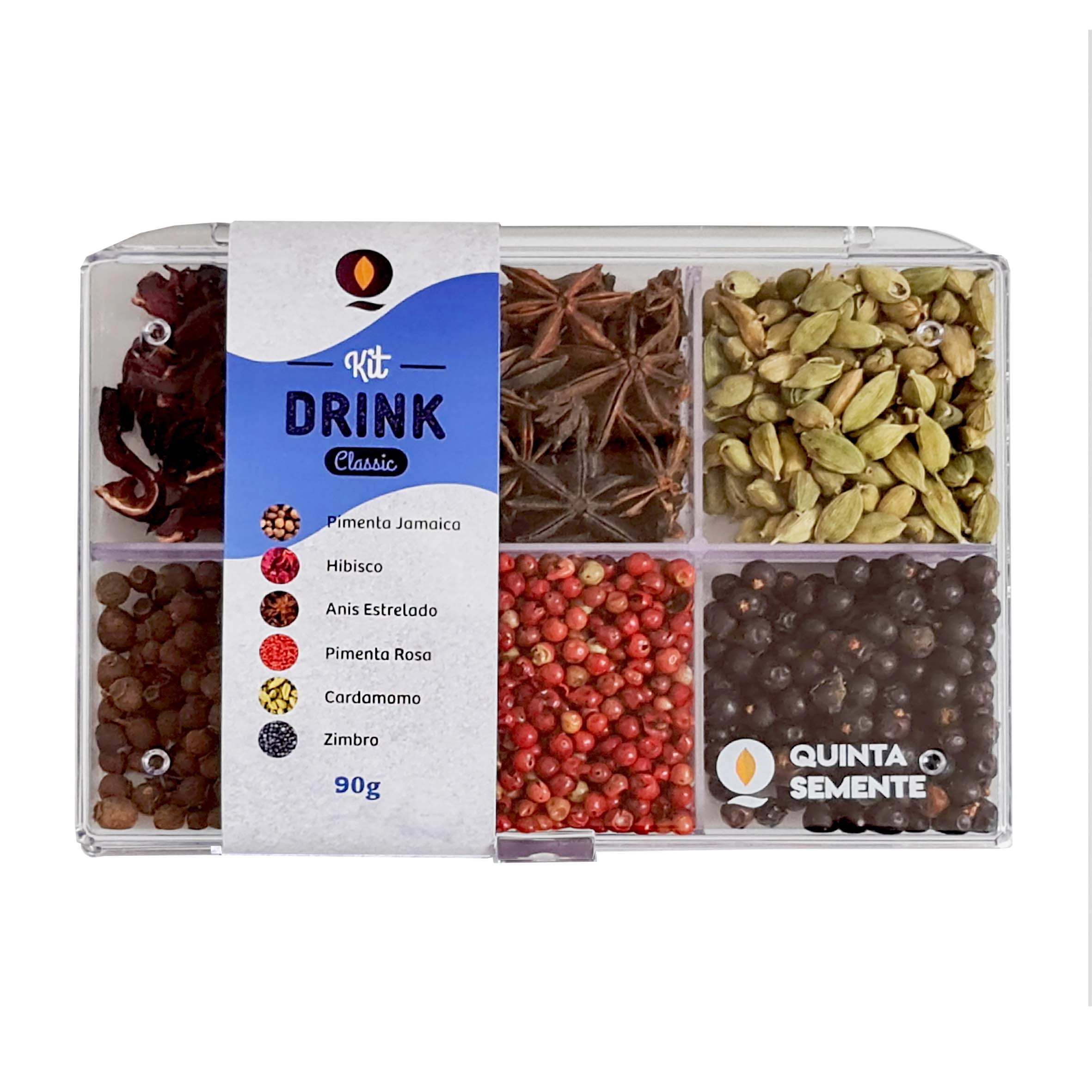 Kit Gin Quinta Semente 90g