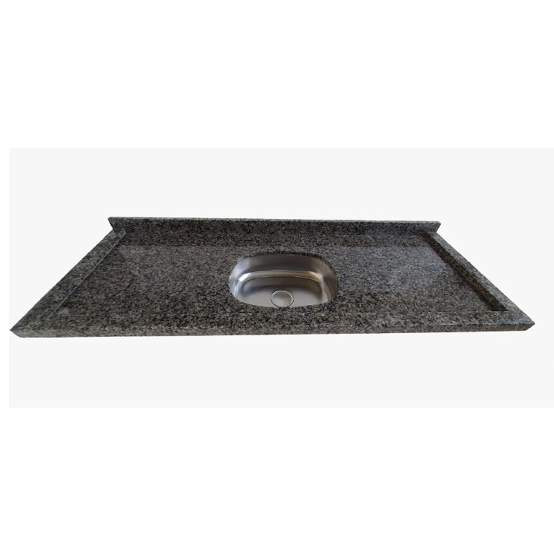 Pia de Cozinha Granito Cinza 150x55cm Ocre Itabira