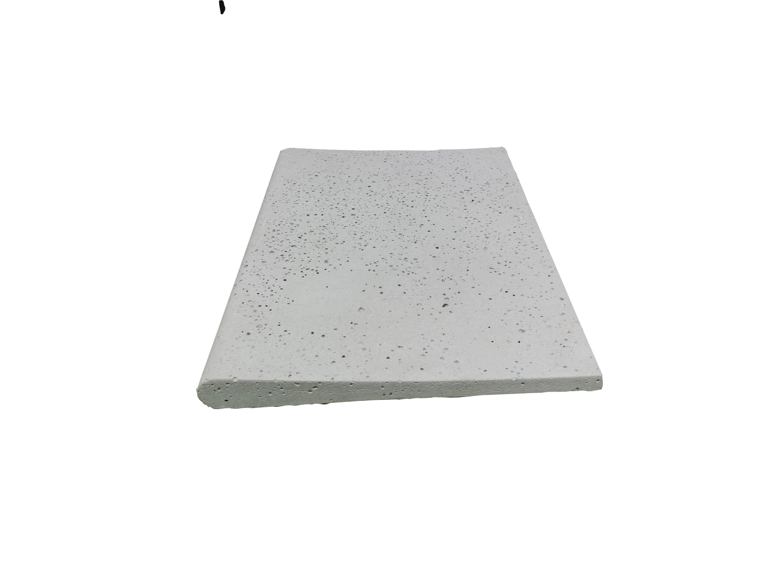 Borda De Piscina Atermica Bellastone 50x25cm Modelo Peito De Pombo Cinza