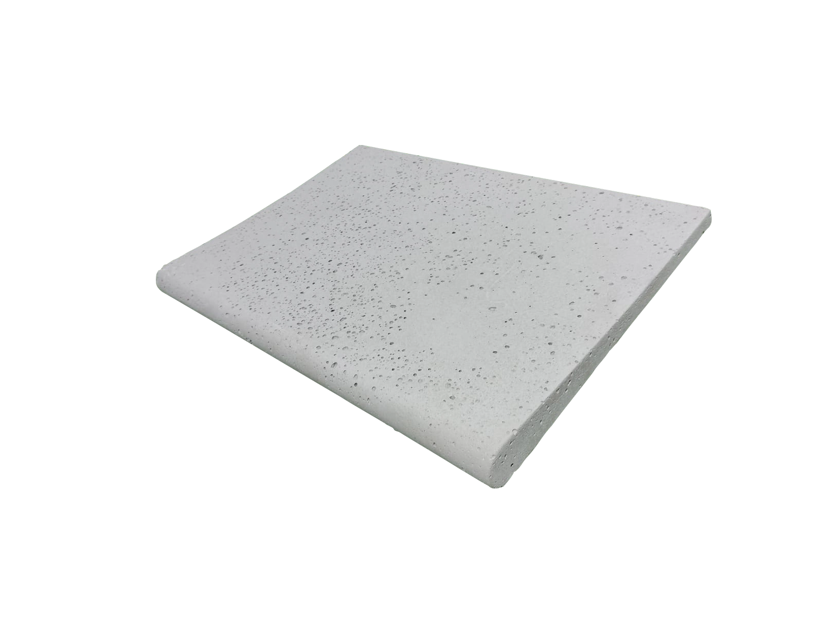 Borda De Piscina Atérmica Bellastone 50x30cm Modelo Peito De Pombo Cinza