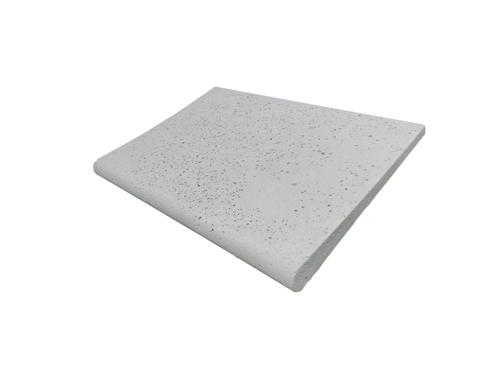 Borda De Piscina Atermica Bellastone 50x35cm Modelo Peito De Pombo Cinza