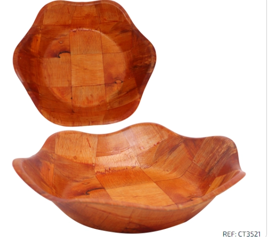 Travessa Redonda Ondulada 23cm Ref.ct3521
