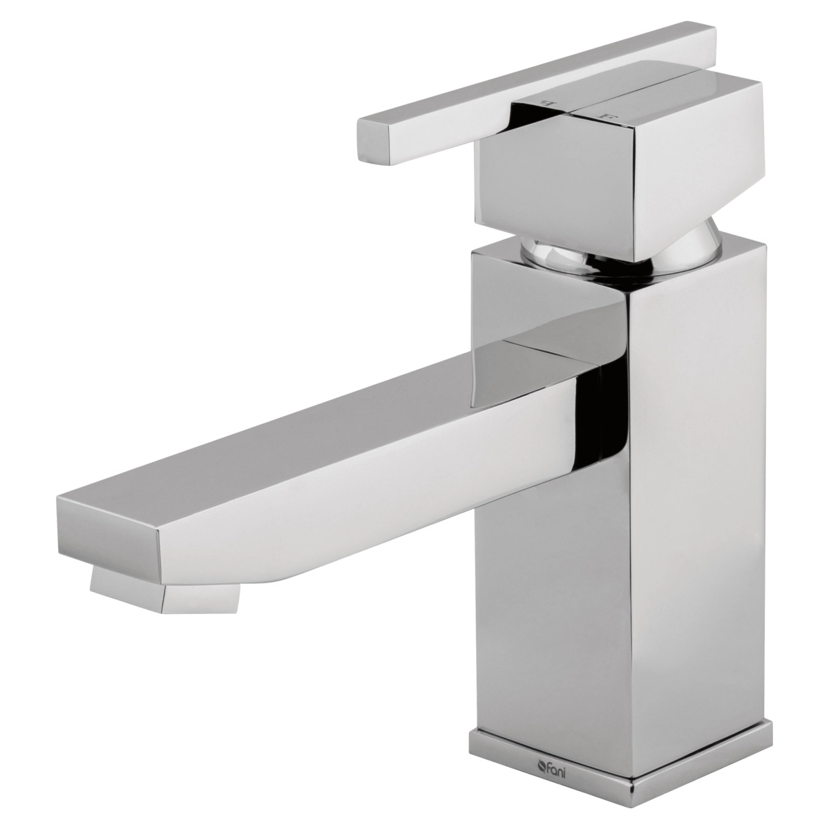 Misturador Monocomando De Mesa Para Banheiro E Lavabo Cromado Bica Baixa Fani Eros 6875 C640 Dn 15 1