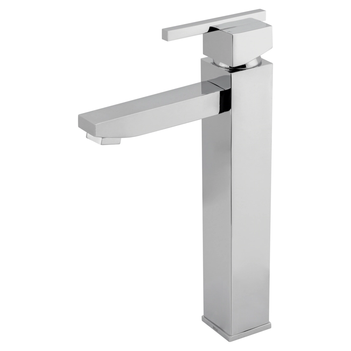 Misturador Monocomando De Mesa Para Banheiro E Lavabo Cromado Bica Alta Fani Eros 6877 C640 Dn 15 1/