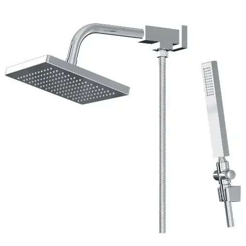 Chuveiro Articulado De Parede Com Desviador Flexível 1,8m Cromado Fani Plena 3300 C250