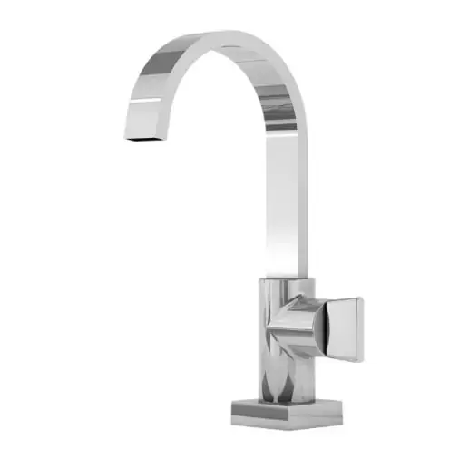 Torneira De Mesa Cromada Para Banheiro E Lavabo Fani Prima 1195 C210 Dn 15 1/2