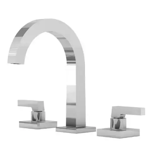Misturador De Mesa Para Banheiro E Lavabo Cromado Fani Bella Clássica 1877 C222 Dn 15 1/2