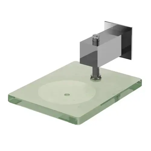 Saboneteira De Parede Para Banheiro E Lavabo Cromada Fani Bella 4110 C220