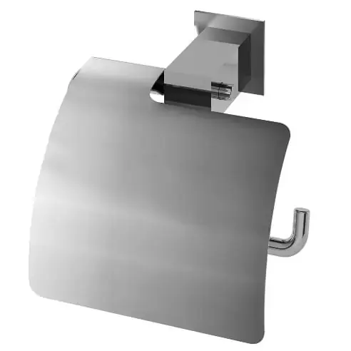 Papeleira Com Cobertura Para Banheiro E Lavabo Cromada Fani Bella 4310 C220