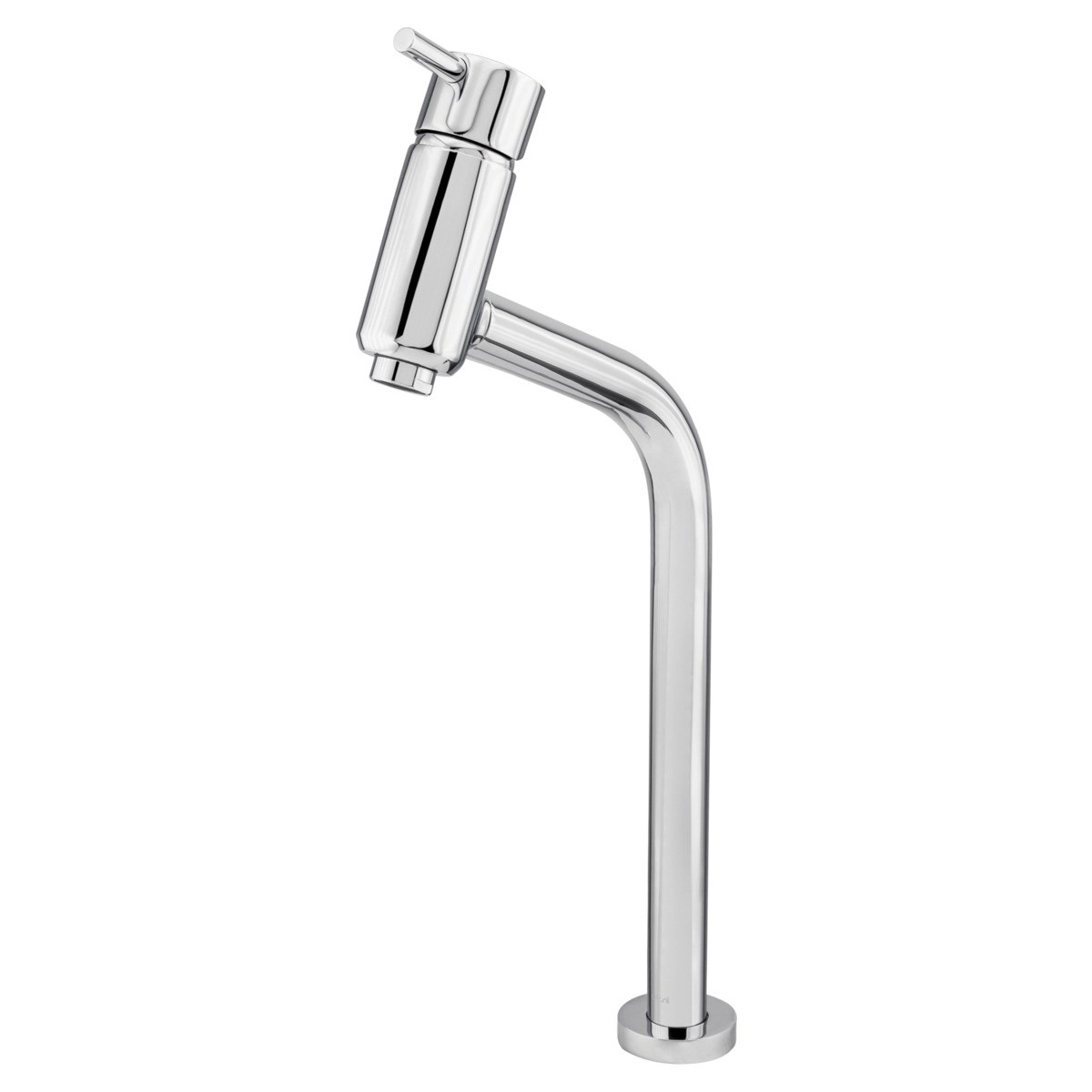 Misturador Monocomando De Mesa Para Banheiro E Lavabo Cromado Bica Alta Fani Slim 6208 C95 Dn 15 1/2
