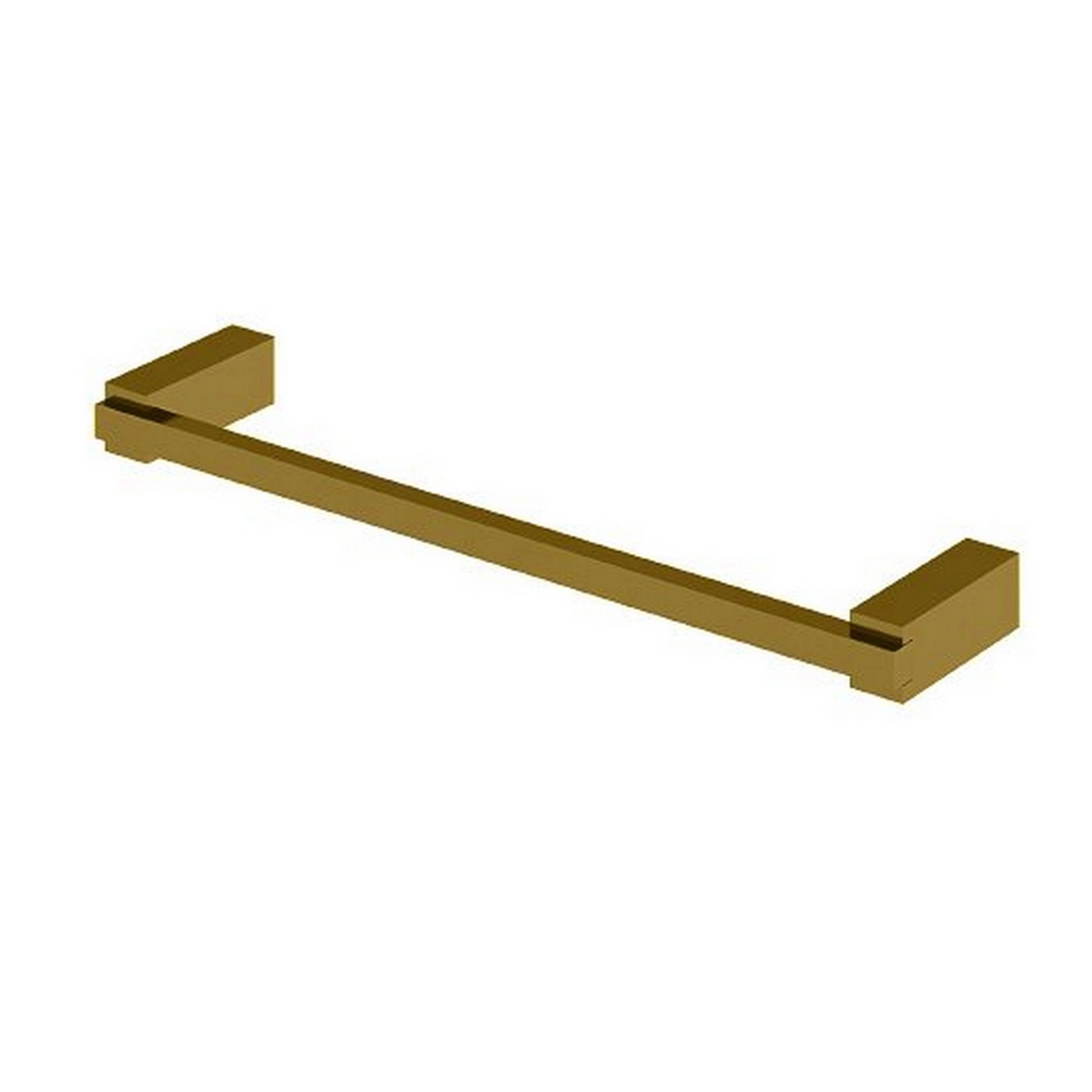Porta Toalha Reto Curto 30 Cm Quartzo Gold Fani