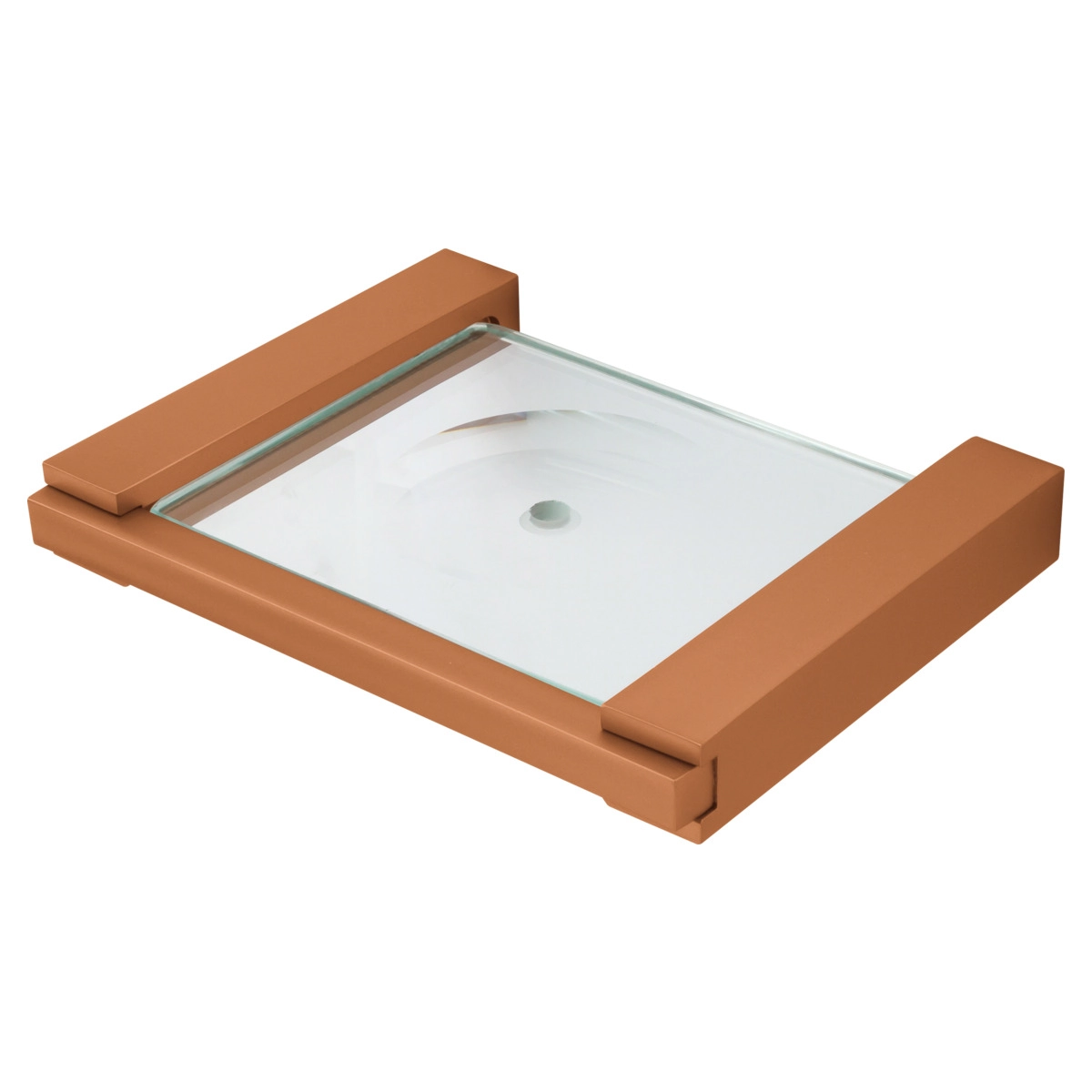 Saboneteira De Parede Para Banheiro E Lavabo Rosso Vecchio Fani Quartzo 4100 Rv140
