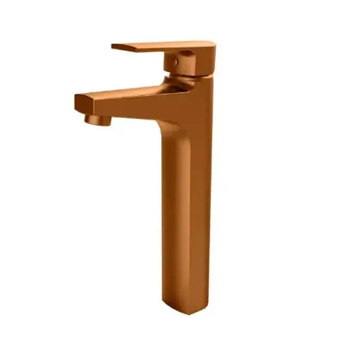 Misturador Monocomando De Mesa Para Banheiro Rosso Vecchio Bica Alta Fani Bold 6877 Rv370 Dn15 1/2