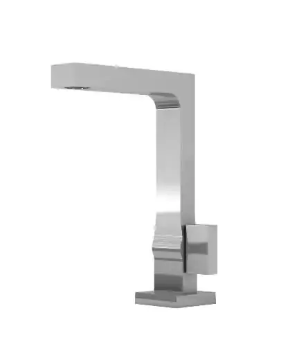 Torneira De Mesa Cromada Para Banheiro E Lavabo Fani Horus 1195 C450 Dn 15 1/2