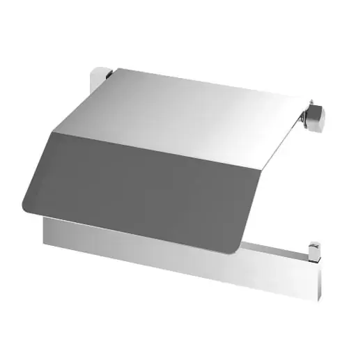 Papeleira Com Cobertura Para Banheiro E Lavabo Cromada Fani Horus 4310 C450