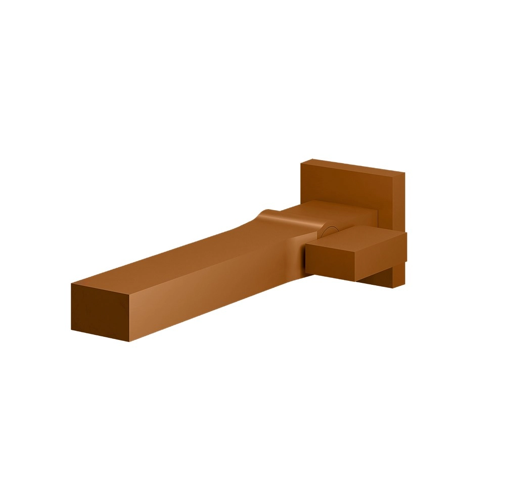 Torneira De Parede Rosso Vecchio Para Banheiro E Lavabo Fani Horus 1199 Rv450 Dn 15 1/2