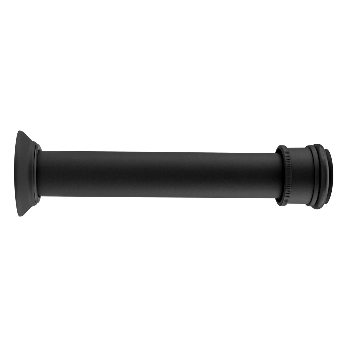 Tubo De Ligação Ajustável Preto Fosco Fani 1968 Bk 25cm Dn 40 1.1/2