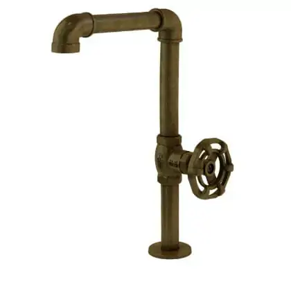 Torneira De Mesa Bruta Para Banheiro E Lavabo Bica Móvel Fani Living 1195 B700 Dn 15 1/2