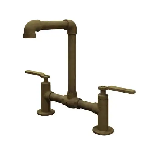 Misturador De Mesa Para Banheiro E Cozinha Bruto Bica Móvel Fani Living Clássica 1256 B702 1/2