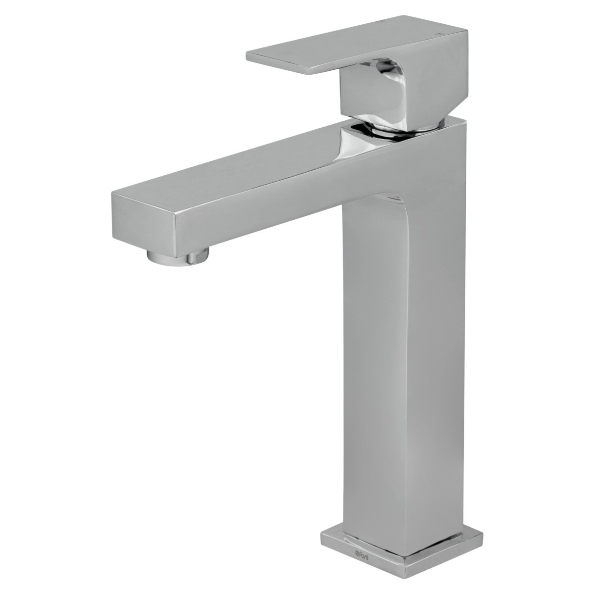 Misturador Monocomando De Mesa Para Banheiro E Lavabo Cromado Bica Média Fani Retta 6876 C330 Dn 15