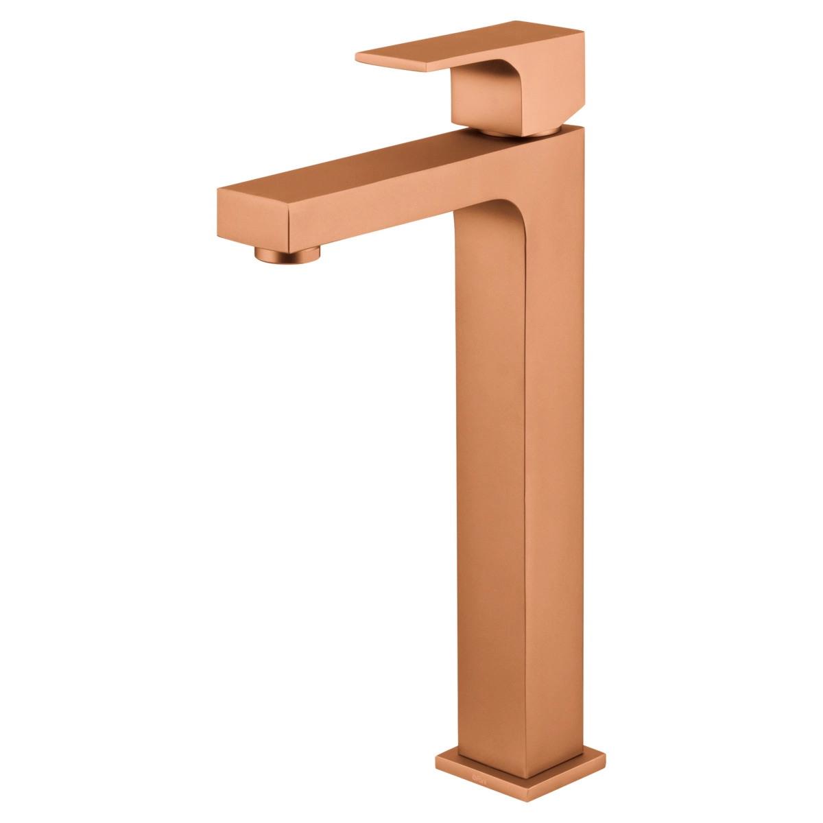 Misturador Monocomando De Mesa Para Banheiro E Lavabo Rosso Vecchio Bica Alta Fani Retta 6877 Rv330