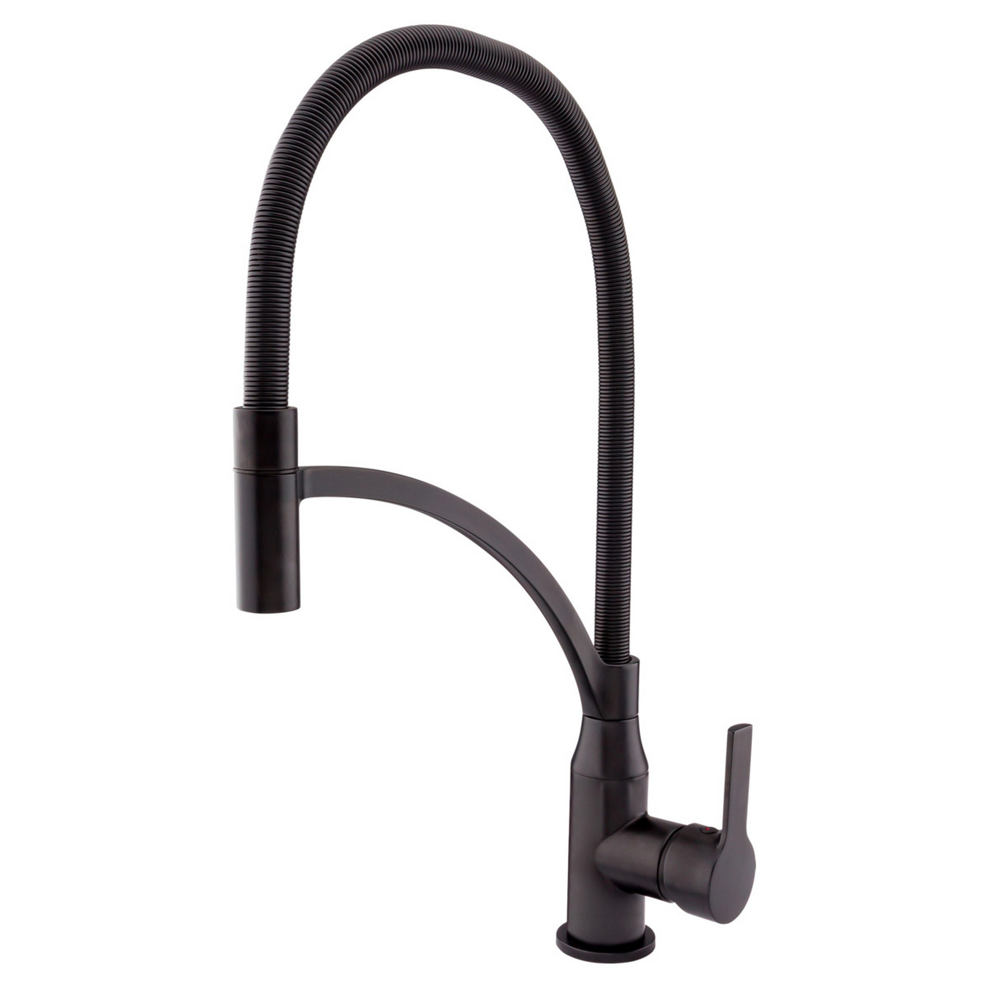 Misturador Monocomando Para Cozinha Preto Fosco Bica Alta Móvel 360° Fani Gourmet 6256 Bk604 Dn 15 1