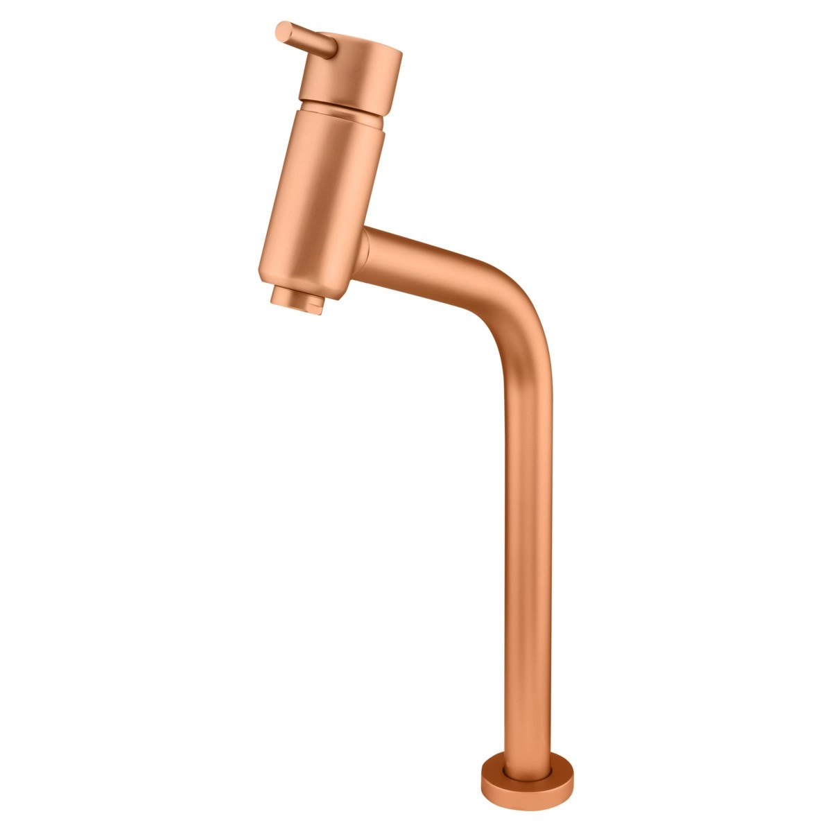 Misturador Monocomando De Mesa Para Banheiro E Lavabo Rosso Vecchio Bica Alta Fani Slim 6208 Rv95 Dn