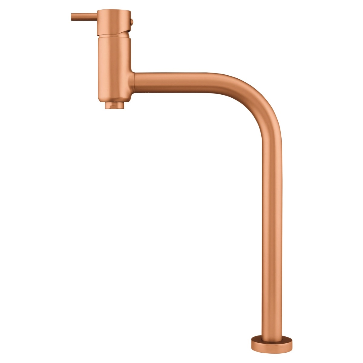 Misturador Monocomando De Mesa Para Banheiro E Lavabo Rosso Vecchio Bica Alta Fani Slim 6209 Rv95 Dn