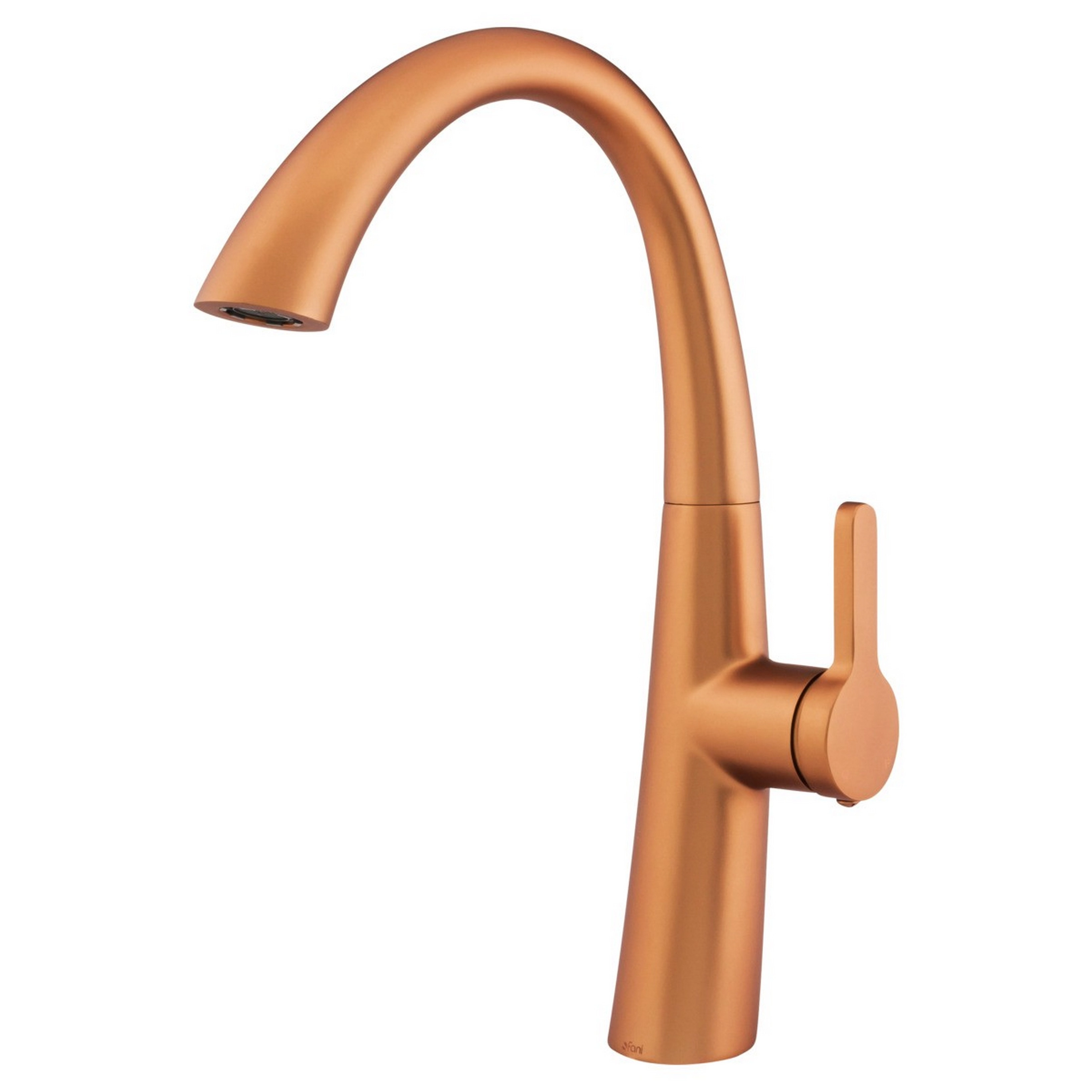 Misturador Monocomando De Mesa Para Cozinha Rosso Vecchio Bica Alta Móvel Fani Kitchen 6256 Rv674 Dn