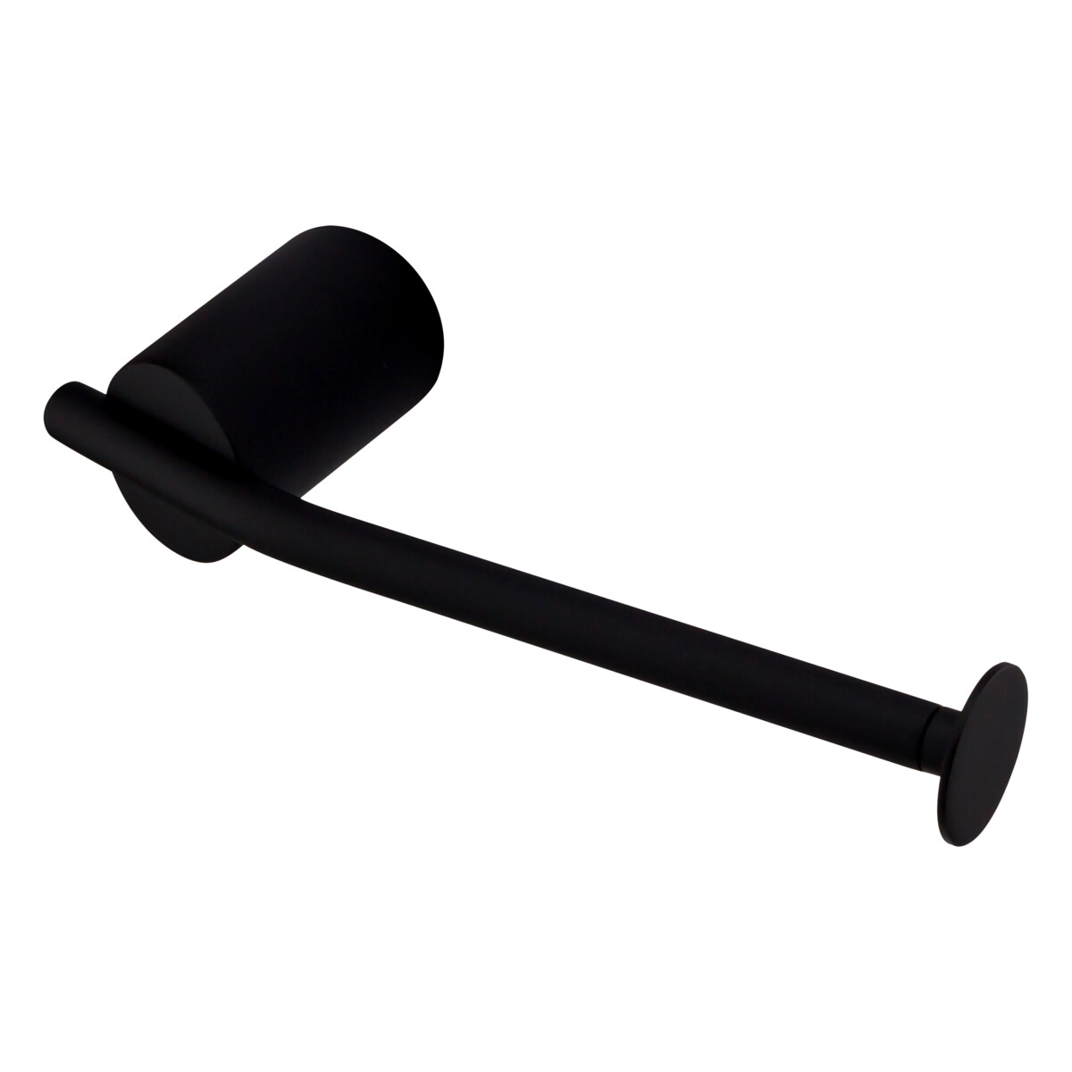 Papeleira Sem Cobertura Para Banheiro E Lavabo Preta Fosca Fani Lunna 4300 Bk185