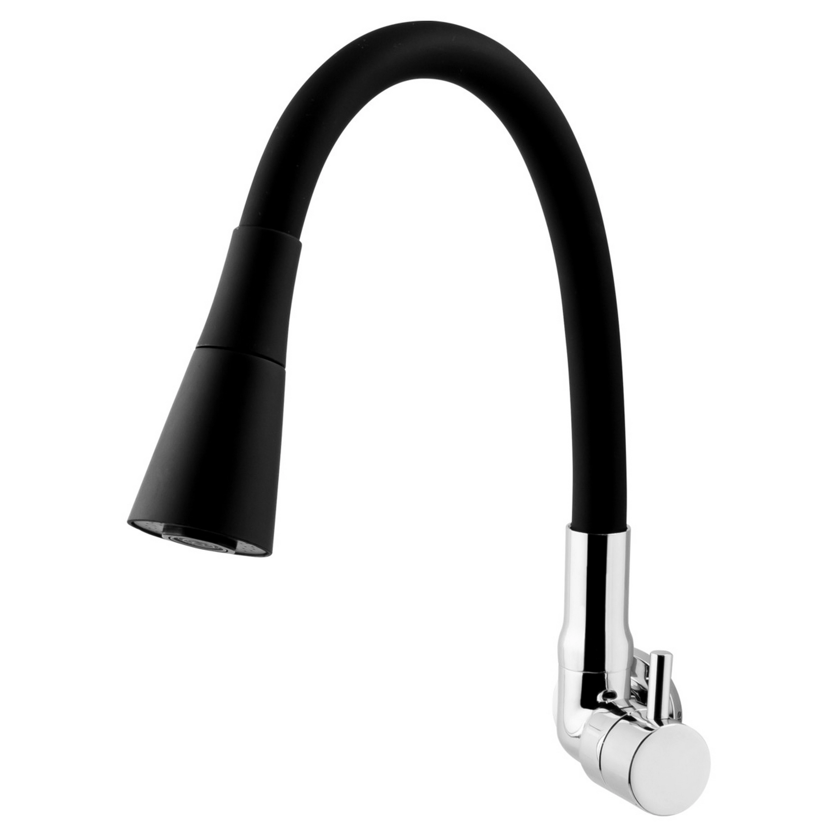 Torneira De Parede Cromada Para Cozinha Bica Flexível Multidirecional Fani Flex 1169 C99 Dn 15 1/2 O