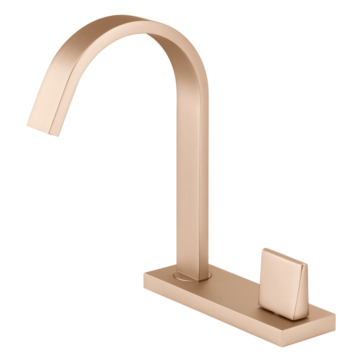 Torneira De Mesa Champanhe Para Banheiro E Lavabo Fani Prima 1185 Ch210 Dn 15 1/2