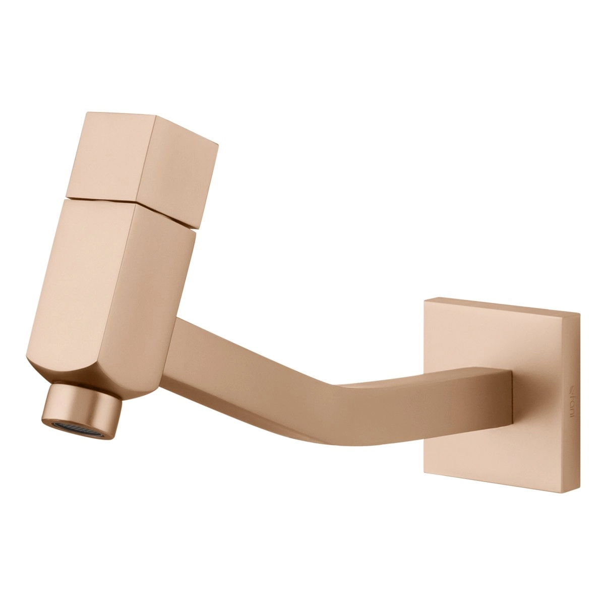 Torneira De Parede Champanhe Para Banheiro E Lavabo Fani Hera 1199 Ch105 Dn 15 1/2 E Dn 20 3/4