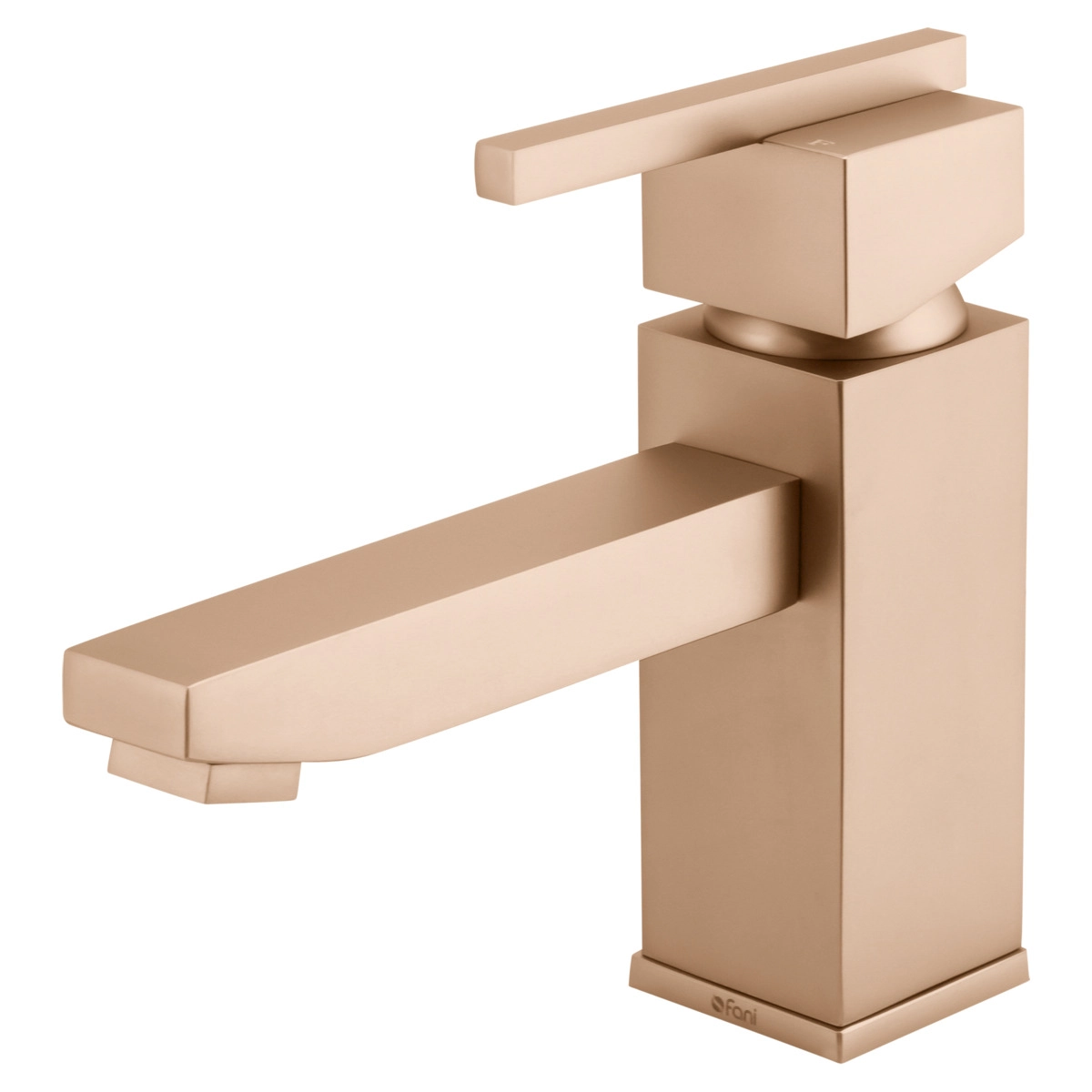 Misturador Monocomando De Mesa Para Banheiro E Lavabo Champanhe Bica Baixa Fani Eros 6875 Ch640 Dn 1