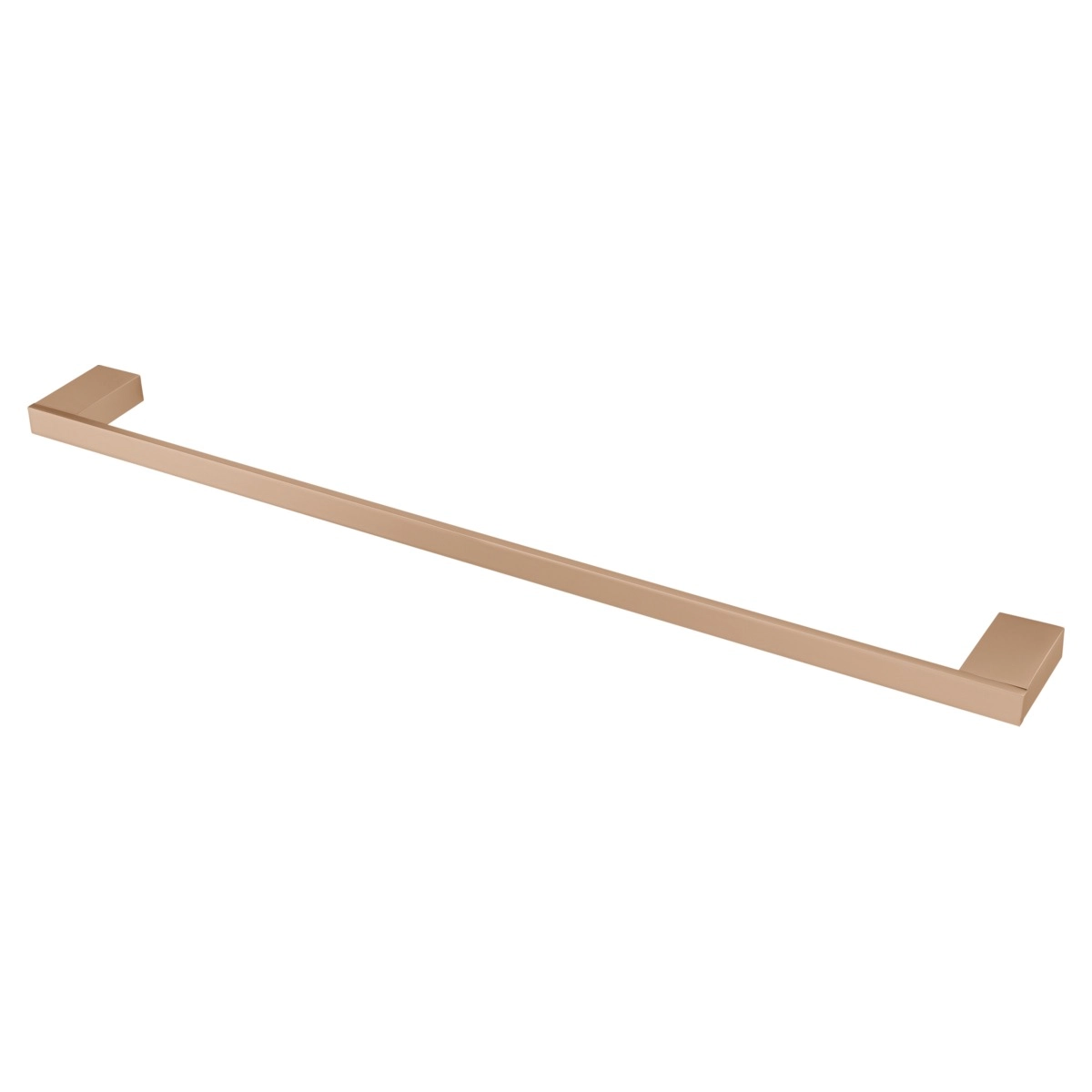 Porta Toalha Champanhe Reto Para Banheiro E Lavabo Fani Horus 4400 Ch450