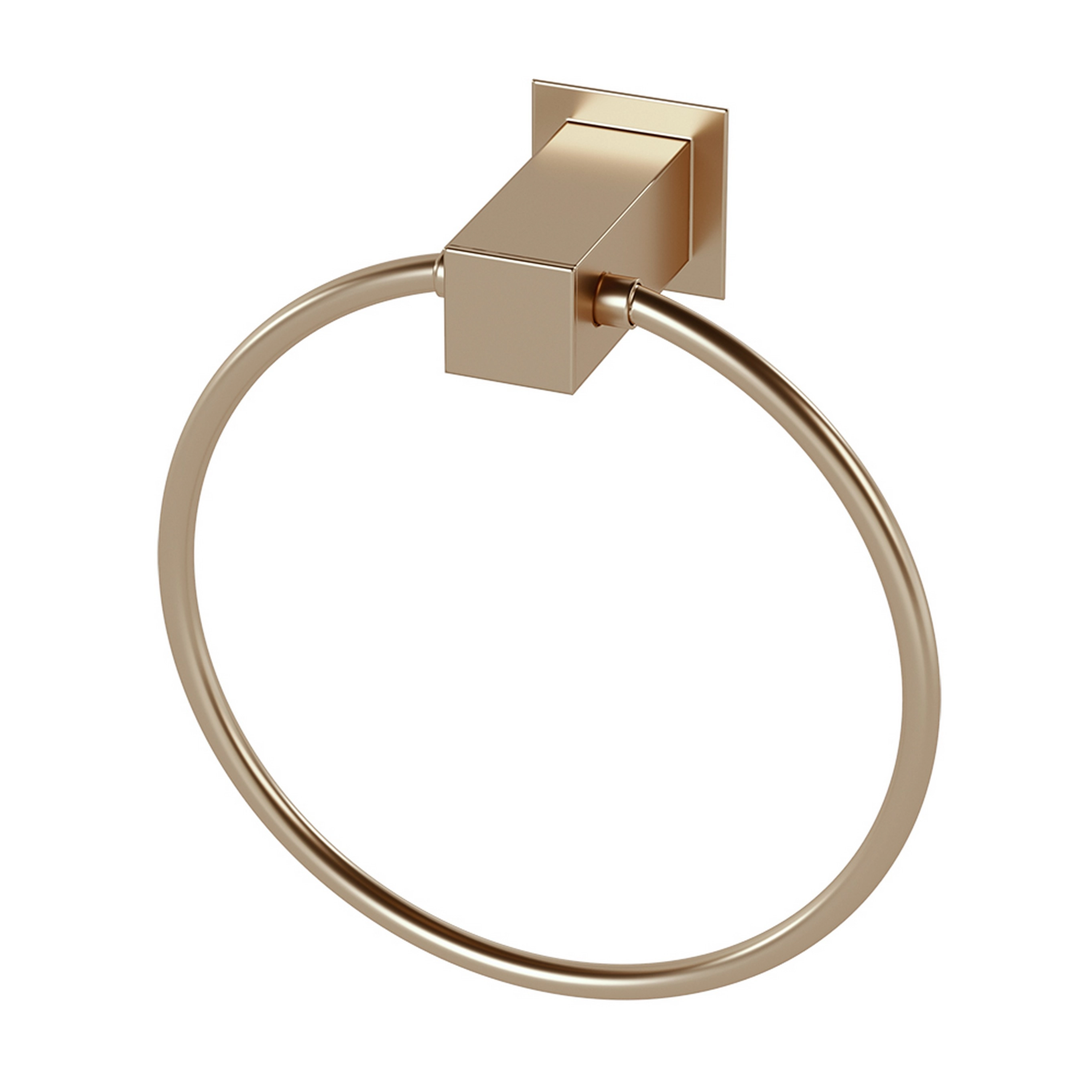 Porta Toalha Champanhe Argola Para Banheiro E Lavabo Fani Bella 4500 Ch220