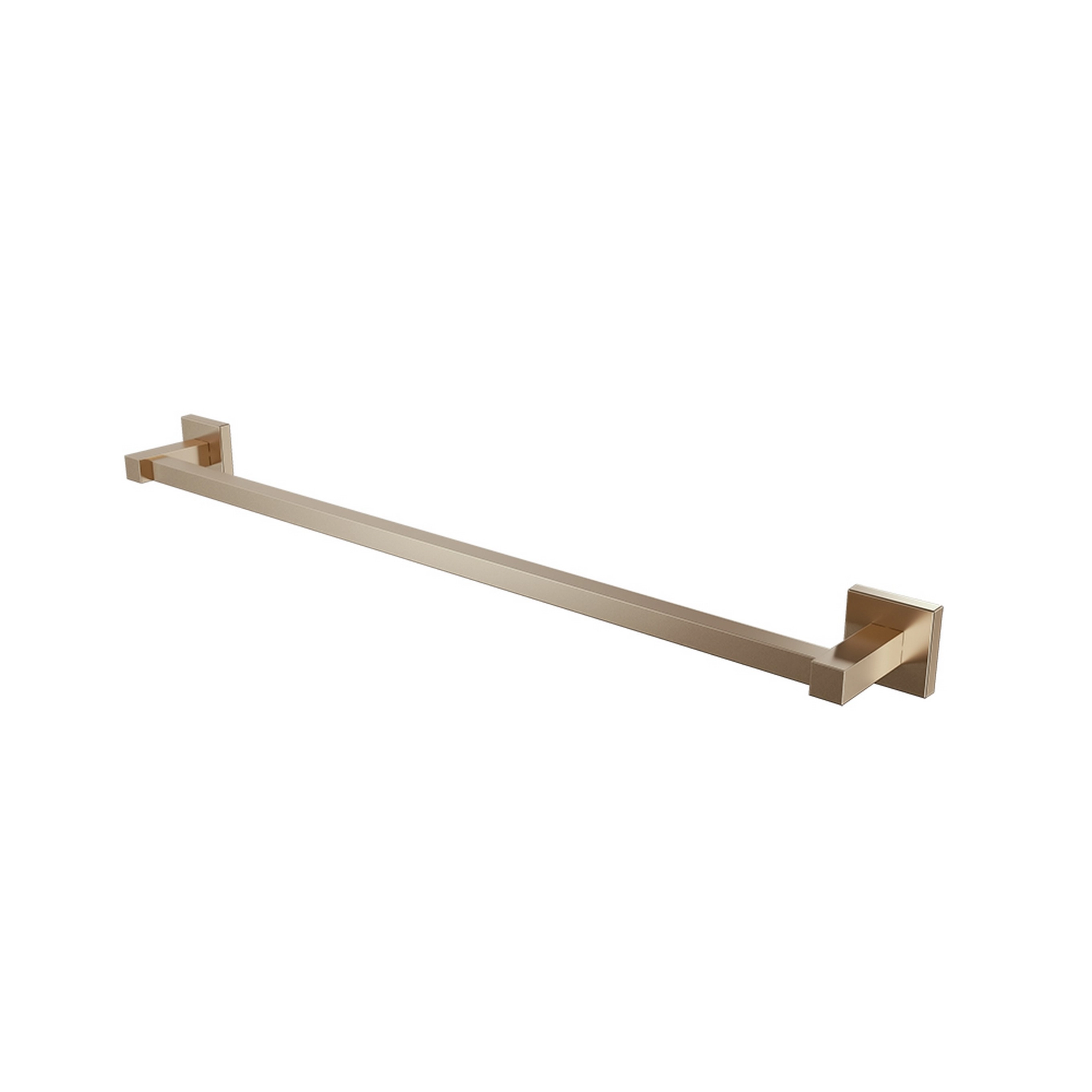 Porta Toalha Champanhe Reto Para Banheiro E Lavabo Fani Versata 4400 Ch120