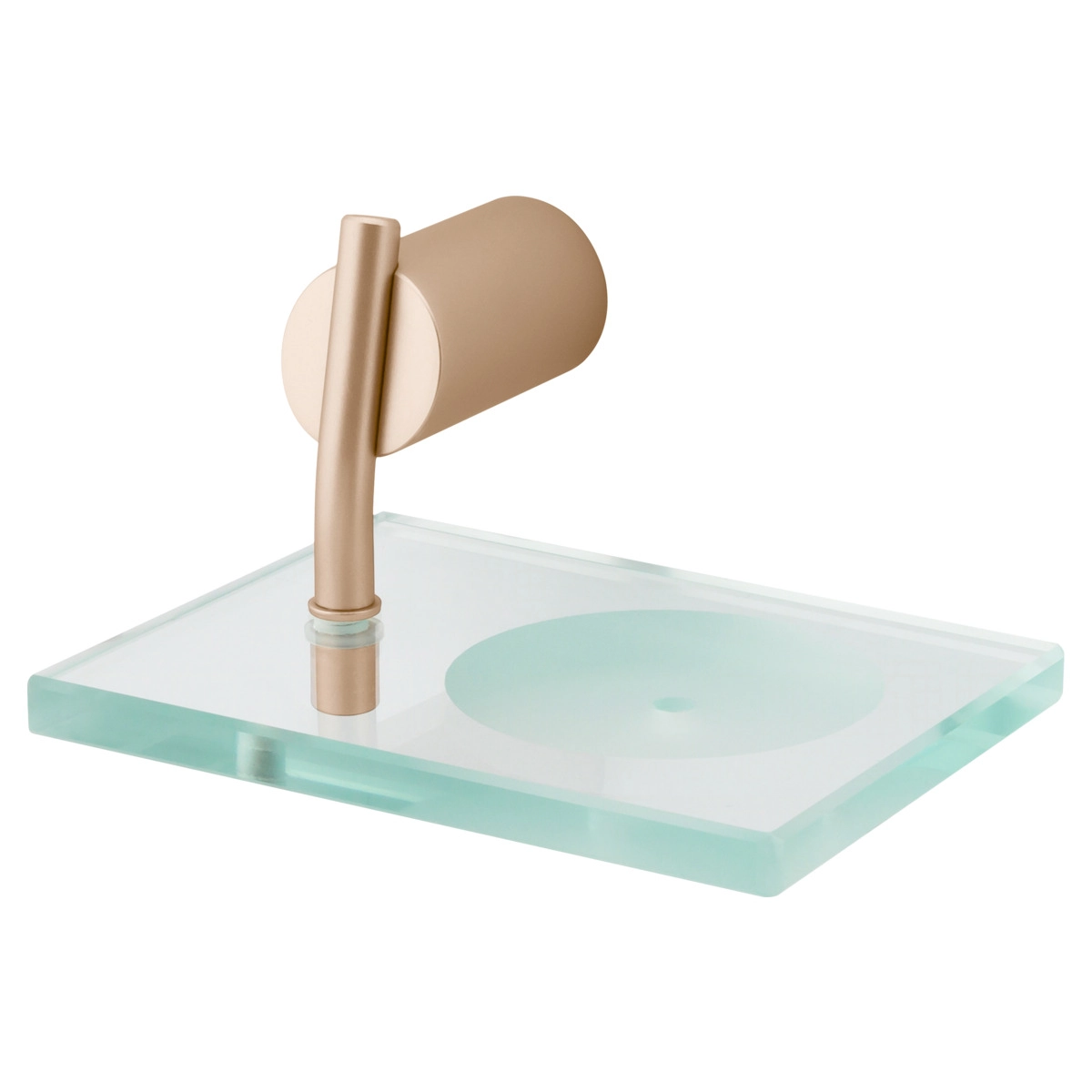 Saboneteira De Parede Para Banheiro E Lavabo Champanhe Fani Lunna 4100 Ch185