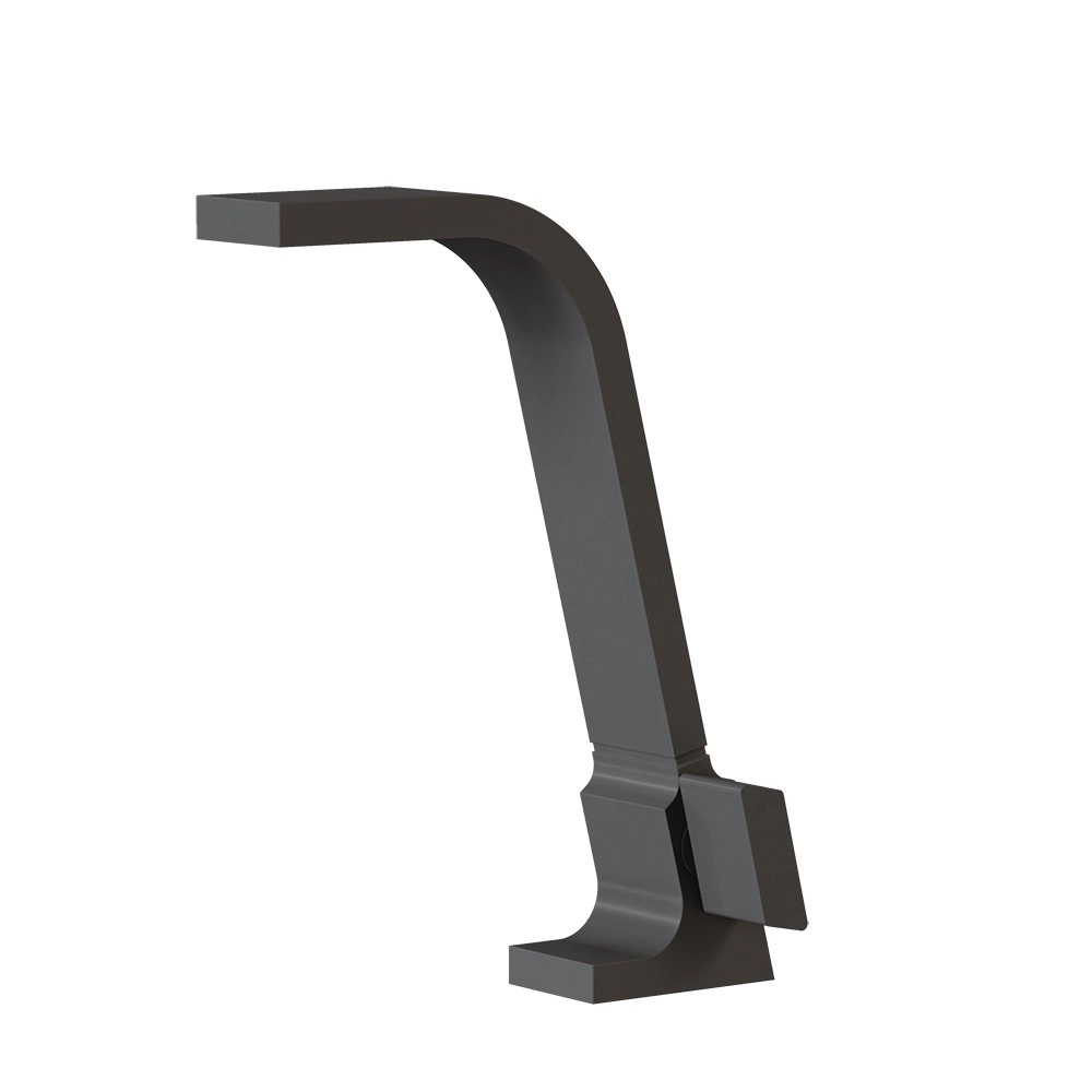 Torneira De Mesa Preta Fosca Para Banheiro E Lavabo Fani Essence 1195 Bk420 Dn 15 1/2