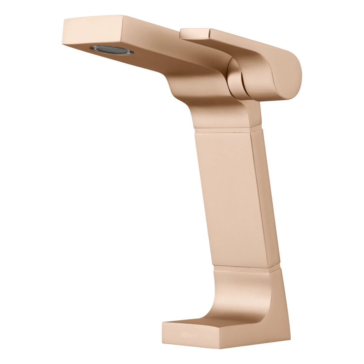 Torneira De Mesa Champanhe Para Banheiro E Lavabo Bica Baixa Fani Essence 1207 Ch420 Dn 15 1/2