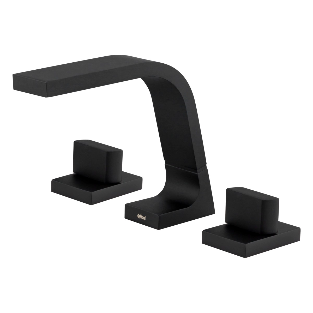 Misturador De Mesa Para Banheiro E Lavabo Preto Fosco Fani Essence 1877 Bk420 Dn 15 1/2