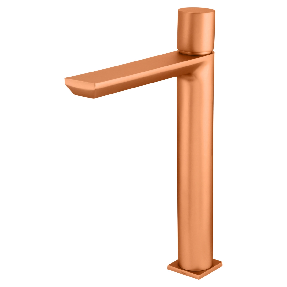 Misturador Monocomando De Mesa Para Banheiro E Lavabo Rosso Vecchio Bica Alta Fani Elegance 6877 Rv6