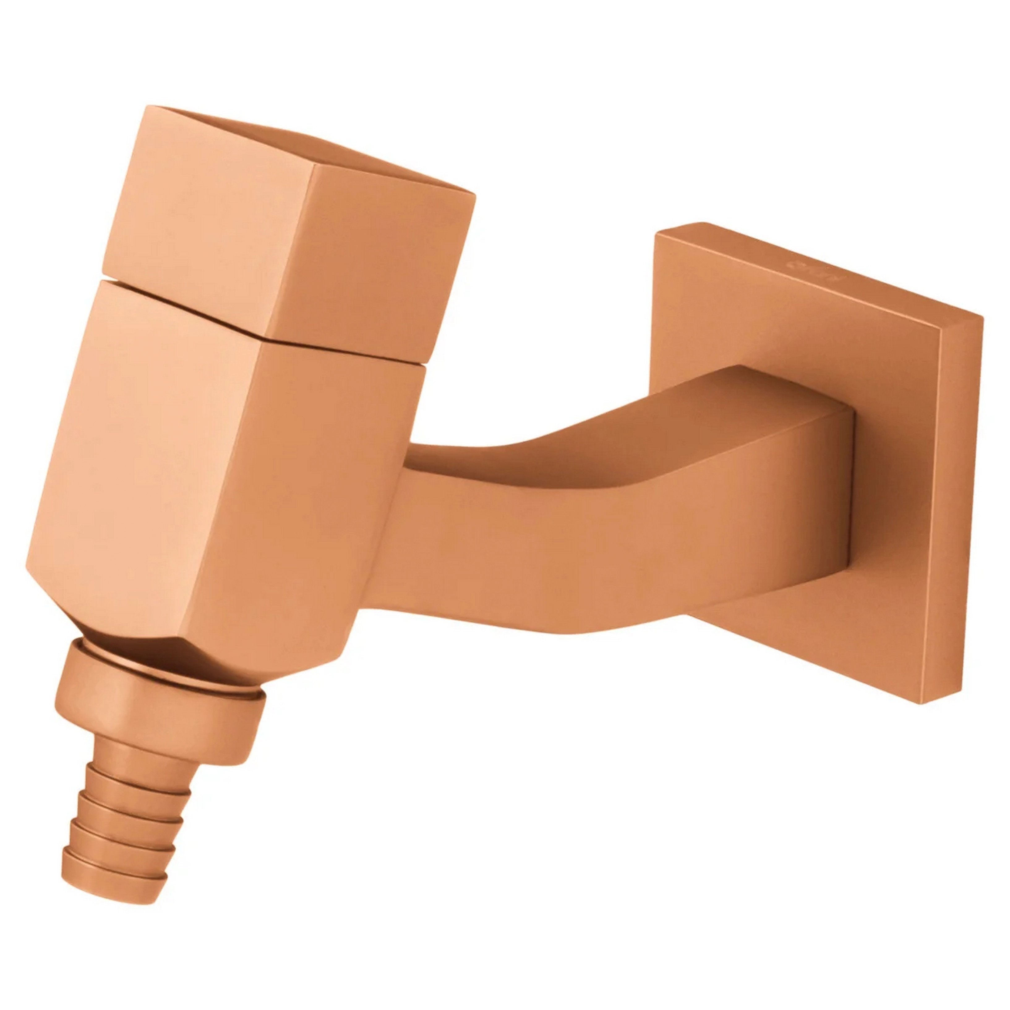 Torneira De Parede Rosso Vecchio Com Adaptador Para Mangueira Para área De Serviço Fani Hera 1149 Rv