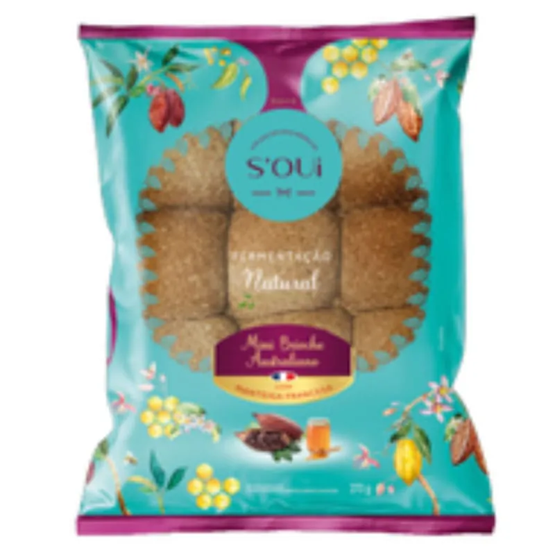 Pão Brioche Astrauliano Kids S'oui Pacote 270g
