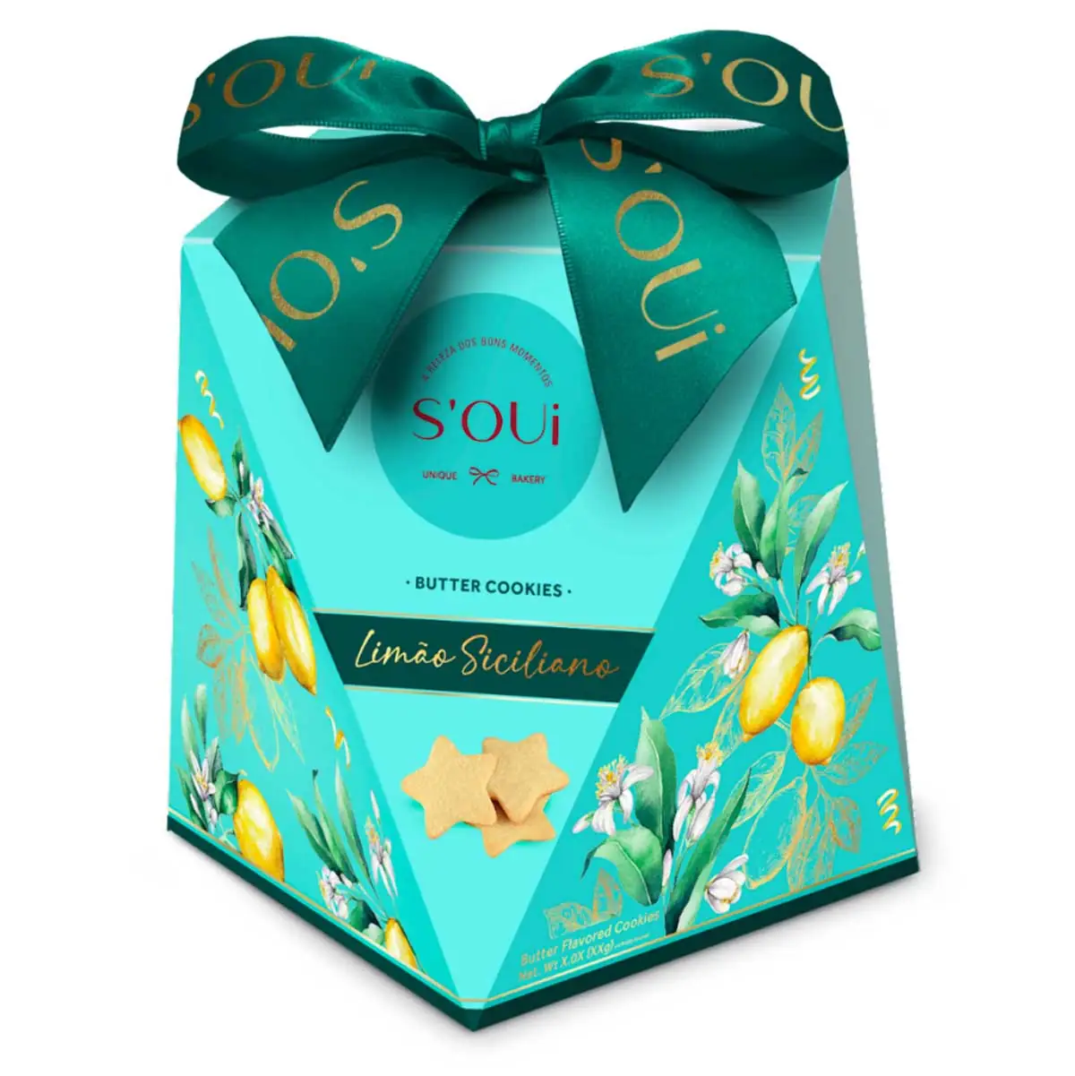 Biscoito Amanteigado De Limão Siciliano Soui 200g
