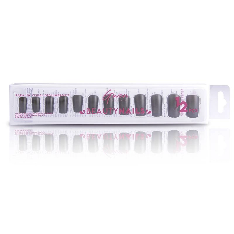 Unhas Posticas Quadrada Colorida Gw 0078 Milenio