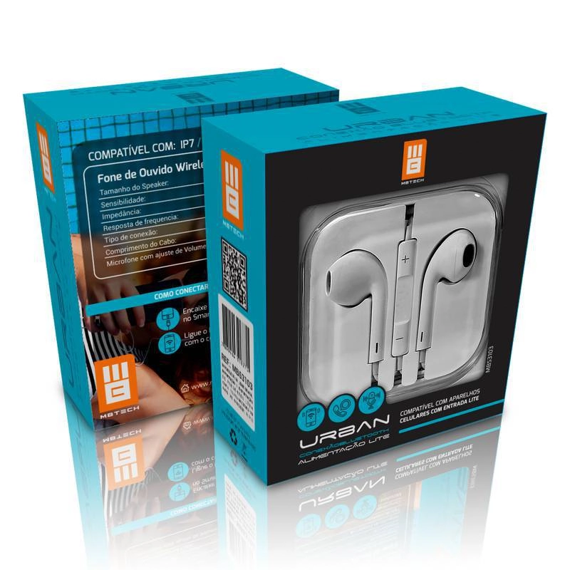 Fone Ouvido Microfone Mb53103 Milenio
