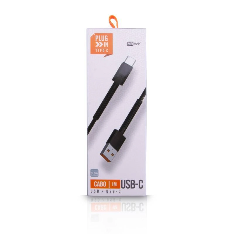 Cabo Usb Saida Tipo C 1 Metro Gb51250 Milenio
