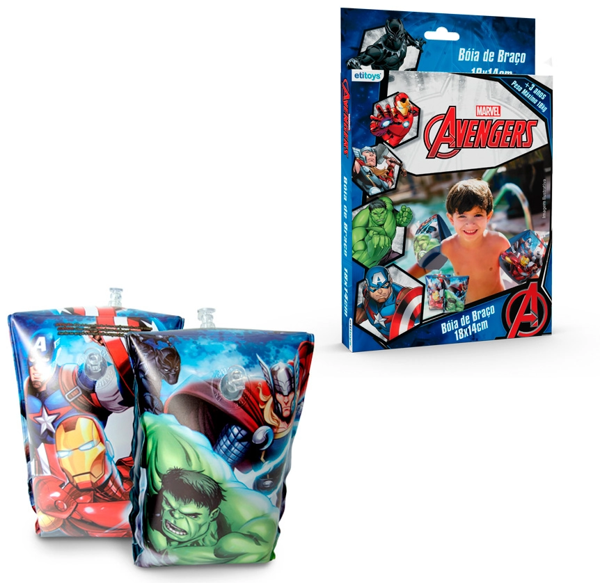 Boia Braco Avengers 18x14cm Dyin 184 Etilux